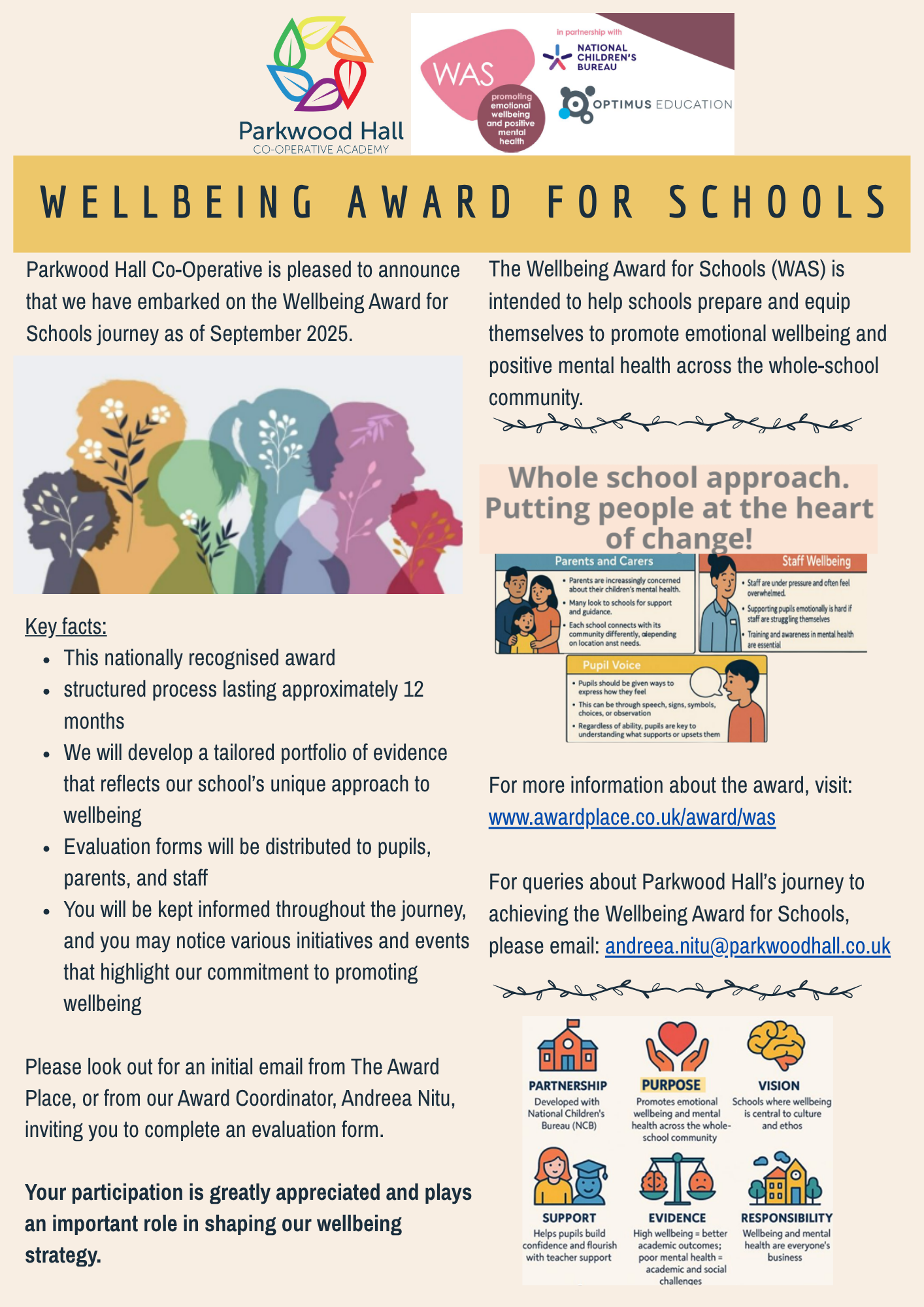 Taking care of your mental health flyer